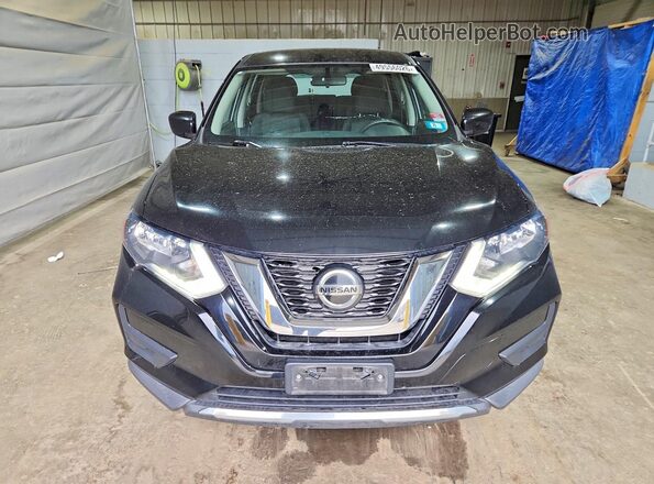 KNMAT2MV2JP571902 2018 NISSAN ROGUE Black Դիմացի տեսք