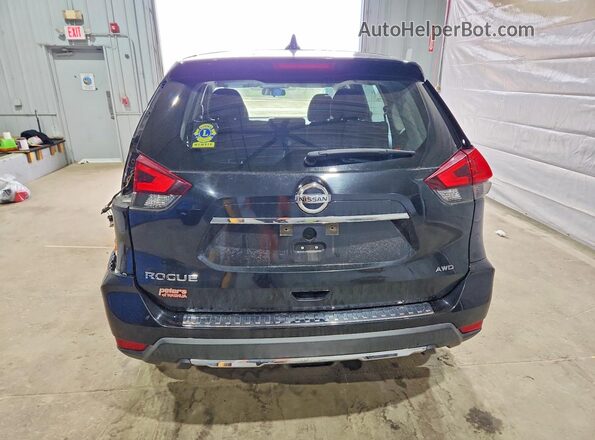 KNMAT2MV2JP571902 2018 NISSAN ROGUE Black Հետևի տեսք