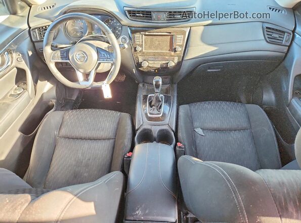 KNMAT2MV2LP505658 2020 NISSAN ROGUE Silver Widok deski rozdzielczej