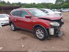 2016 Nissan Rogue Sv Бордовый vin: KNMAT2MV3GP636734