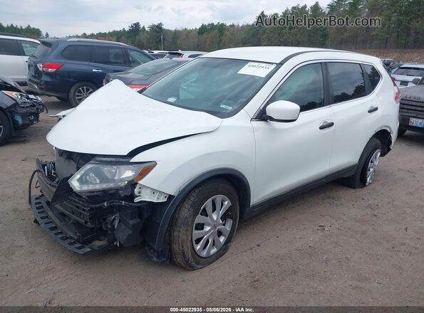 KNMAT2MV3GP690048 2016 NISSAN ROGUE White Przód lewy