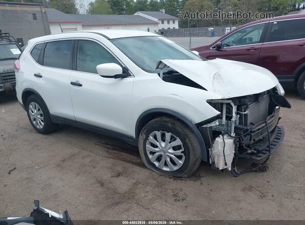 KNMAT2MV3GP690048 2016 NISSAN ROGUE White Przód prawy