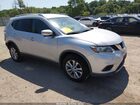 2016 Nissan Rogue Sv Silver vin: KNMAT2MV3GP709648