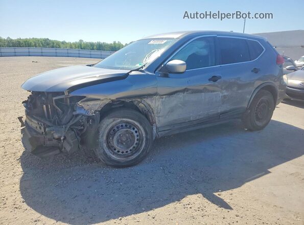 KNMAT2MV3HP529510 2017 NISSAN ROGUE Gray Vista tres cuartos delantera izquierda