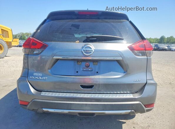 KNMAT2MV3HP529510 2017 NISSAN ROGUE Gray Vista trasera