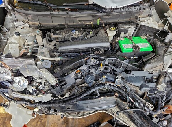 KNMAT2MV3JP619181 2018 NISSAN ROGUE Silver ძრავის განყოფილების ხედი