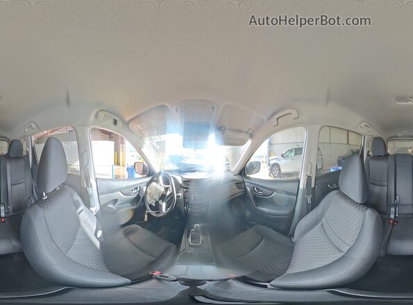 KNMAT2MV3JP619181 2018 NISSAN ROGUE Silver სალონის 360-გრადუსიანი ხედი