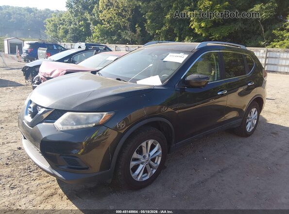 KNMAT2MV4GP652750 2016 NISSAN ROGUE Brown Widok z przodu