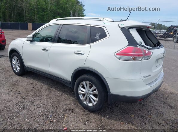 KNMAT2MV4GP671976 2016 NISSAN ROGUE White Trasero izquierdo