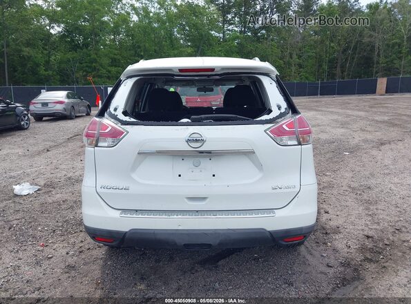 KNMAT2MV4GP671976 2016 NISSAN ROGUE White 