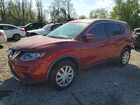 2016 Nissan Rogue S Red vin: KNMAT2MV4GP728077