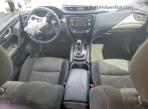 KNMAT2MV4HP585746 2017 NISSAN ROGUE White Widok deski rozdzielczej