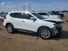 2017 Nissan Rogue Sv White vin: KNMAT2MV4HP585746