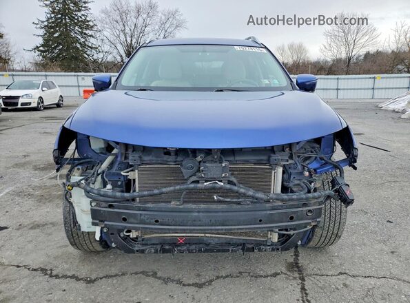 KNMAT2MV4HP590400 2017 NISSAN ROGUE Blue წინა ხედი