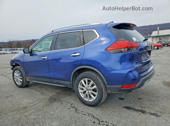 KNMAT2MV4HP590400 2017 NISSAN ROGUE Blue უკანა მარცხენა