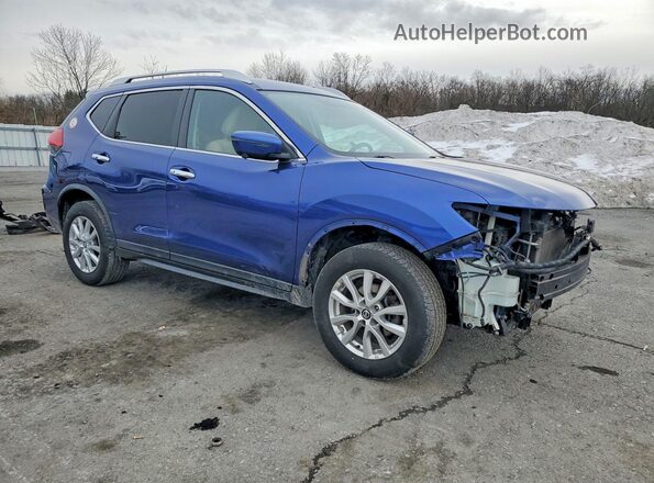 KNMAT2MV4HP590400 2017 NISSAN ROGUE Blue წინა მარჯვენა