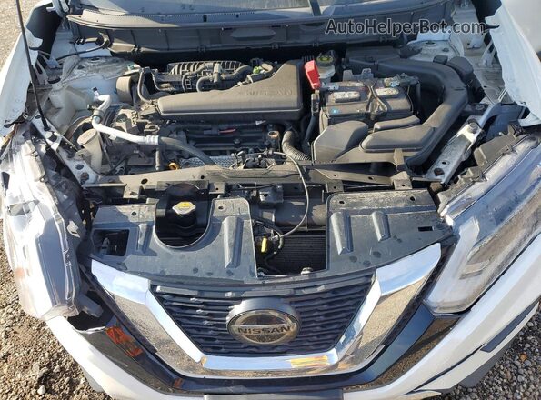 KNMAT2MV4JP567656 2018 NISSAN ROGUE White Engine compartment view