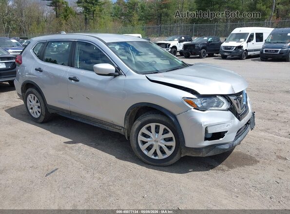 KNMAT2MV4JP586370 2018 NISSAN ROGUE Silver Przód prawy
