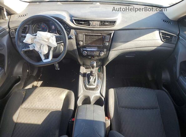 KNMAT2MV4KP524808 2019 NISSAN ROGUE Silver Widok deski rozdzielczej
