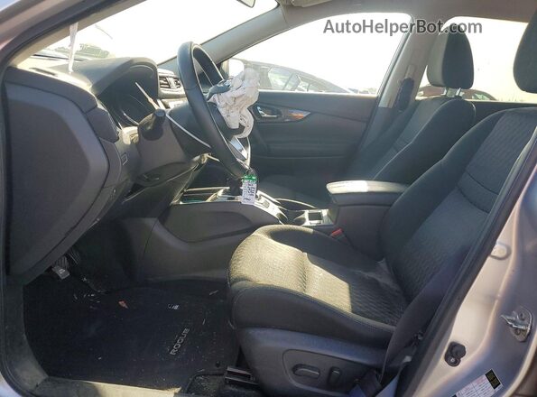 KNMAT2MV4KP524808 2019 NISSAN ROGUE Silver Widok wnętrza z przodu