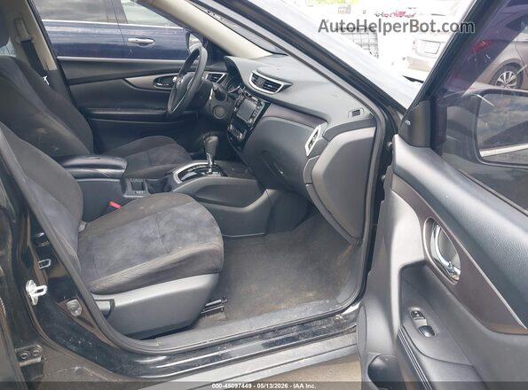 KNMAT2MV5GP595183 2016 NISSAN ROGUE Black Vista interior delantera