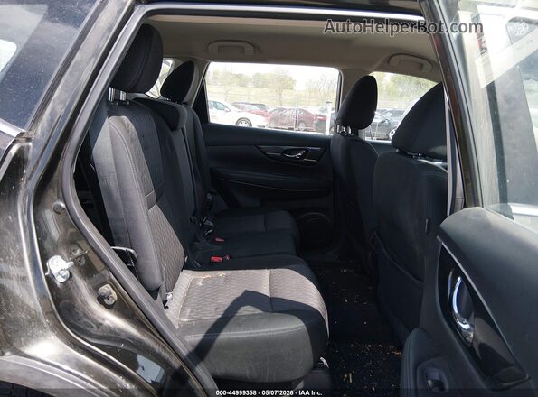 KNMAT2MV5HP543974 2017 NISSAN ROGUE Gray Widok naklejki z numerem VIN
