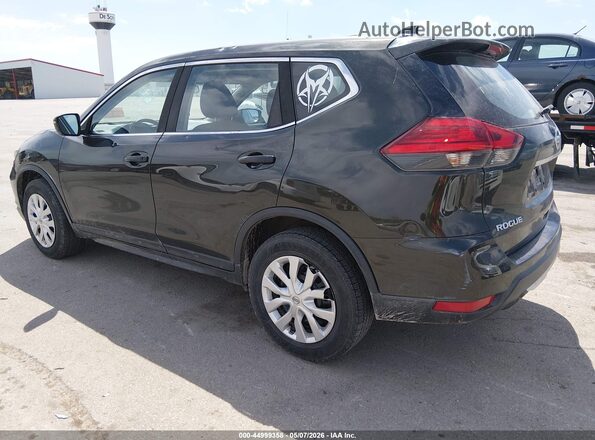 KNMAT2MV5HP543974 2017 NISSAN ROGUE Gray Tył lewy