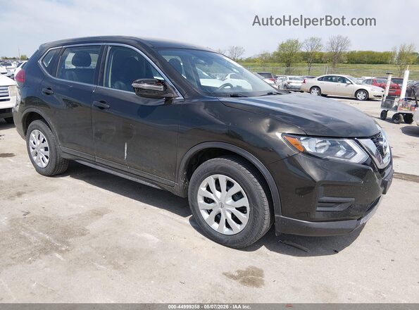 KNMAT2MV5HP543974 2017 NISSAN ROGUE Gray Przód prawy
