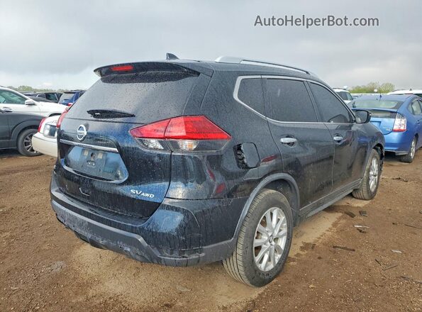 KNMAT2MV5HP591619 2017 NISSAN ROGUE Black Задня права чверть