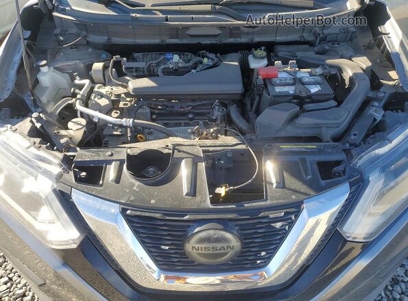 KNMAT2MV5JP539638 2018 NISSAN ROGUE Gray Widok komory silnika