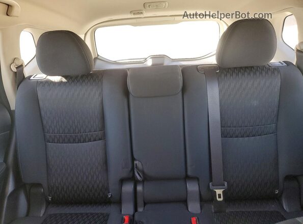 KNMAT2MV5JP539638 2018 NISSAN ROGUE Gray Widok tylnych siedzeń