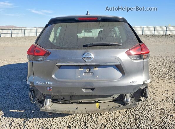 KNMAT2MV5JP539638 2018 NISSAN ROGUE Gray Widok z tyłu