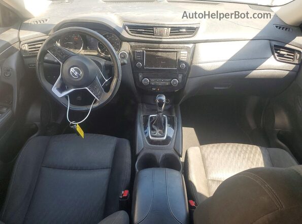 KNMAT2MV5JP610952 2018 NISSAN ROGUE Black Widok deski rozdzielczej
