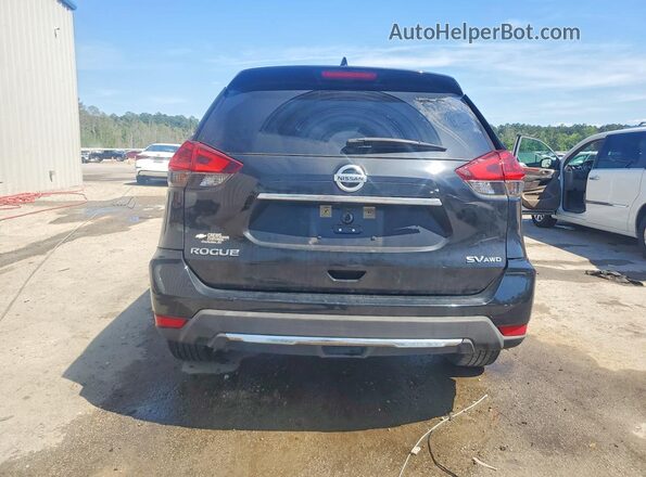 KNMAT2MV5JP610952 2018 NISSAN ROGUE Black Widok z tyłu