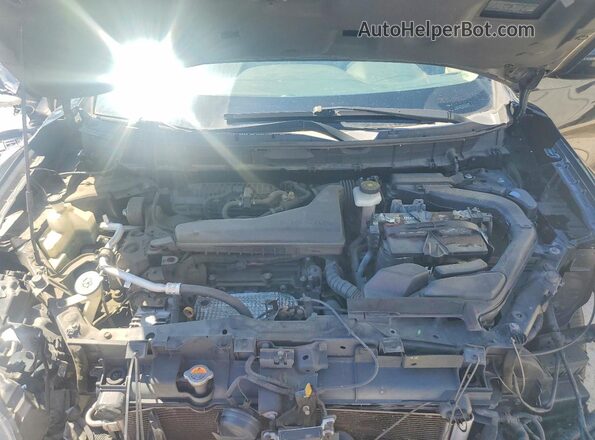 KNMAT2MV5JP610952 2018 NISSAN ROGUE Black Widok komory silnika