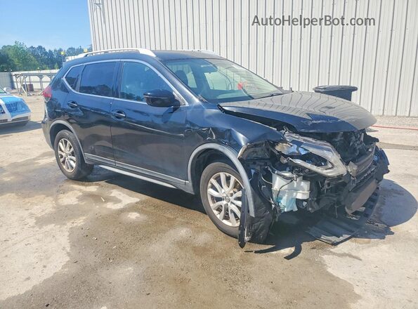 KNMAT2MV5JP610952 2018 NISSAN ROGUE Black Przód prawy
