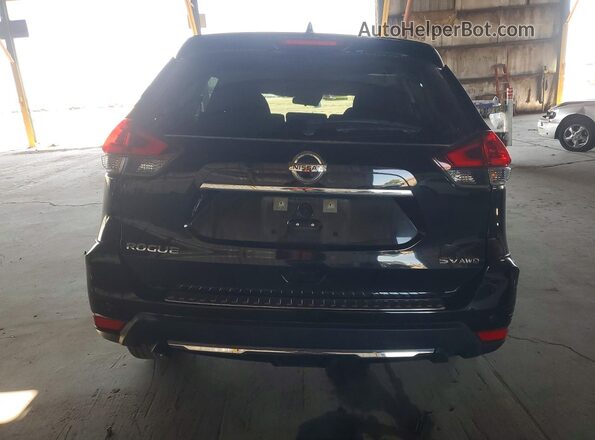 KNMAT2MV5LP538492 2020 NISSAN ROGUE Black Вид ззаду