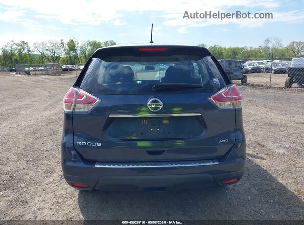 KNMAT2MV6GP601864 2016 NISSAN ROGUE Dark Blue 