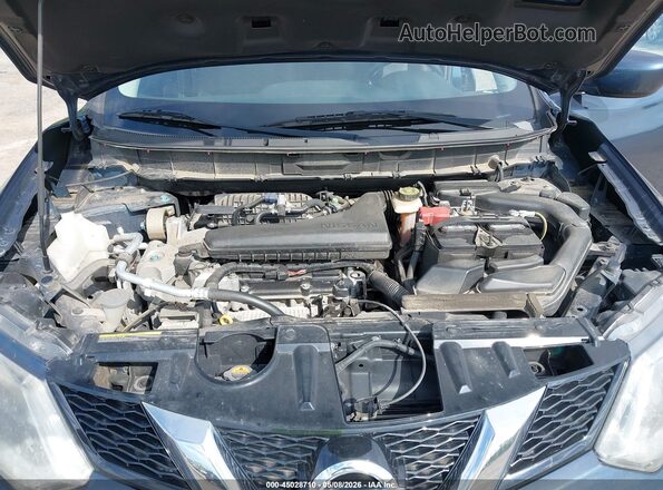 KNMAT2MV6GP601864 2016 NISSAN ROGUE Dark Blue Вид сзади