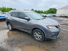 2016 Nissan Rogue Sv Gray vin: KNMAT2MV6GP629390