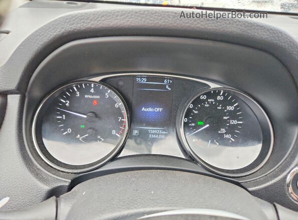KNMAT2MV6GP629390 2016 NISSAN ROGUE Gray Widok zestawu wskaźników