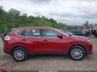 2016 Nissan Rogue S Красный vin: KNMAT2MV6GP664835