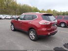 2016 Nissan Rogue Sv Burgundy vin: KNMAT2MV6GP672997