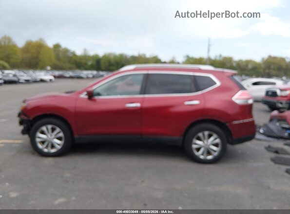 KNMAT2MV6GP672997 2016 NISSAN ROGUE Burgundy Vista interior trasera