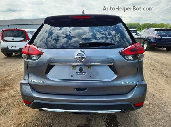 KNMAT2MV6LP515576 2020 NISSAN ROGUE Black უკანა ხედი