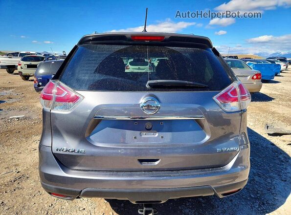 KNMAT2MV7GP627034 2016 NISSAN ROGUE Gray Vista trasera