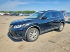 2016 Nissan Rogue Sv Black vin: KNMAT2MV7GP649437