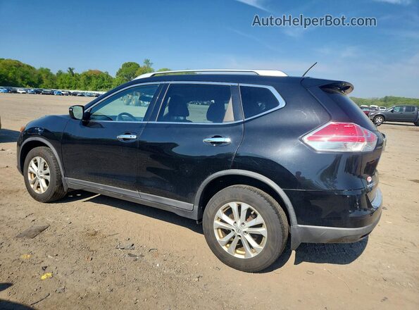 KNMAT2MV7GP649437 2016 NISSAN ROGUE Black Задня ліва чверть