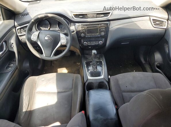KNMAT2MV7GP673415 2016 NISSAN ROGUE Синий Вид панели приборов