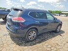 2016 Nissan Rogue Sv Синий vin: KNMAT2MV7GP673415